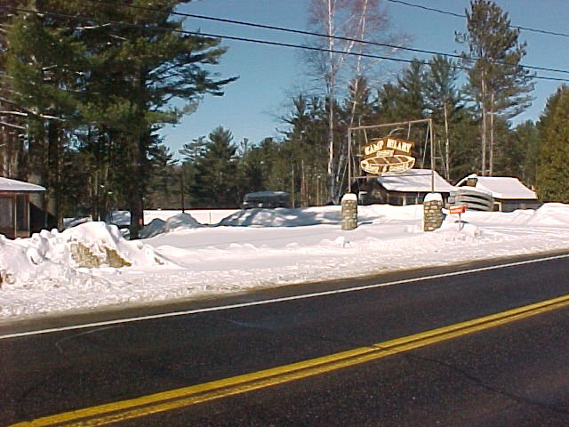Camp Hilary in the winter